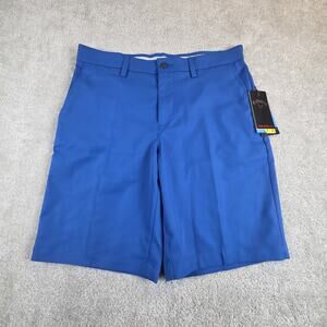 NWT Callaway Pro-Spin 3.0 Opti-Dri Golf Shorts Mens 32 Blue Active Waistband